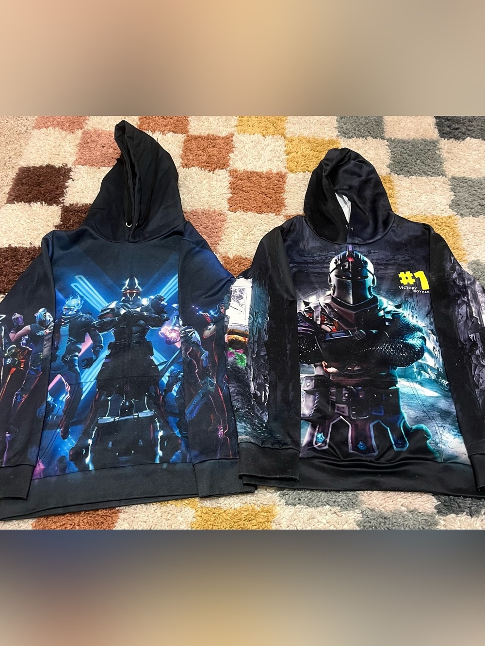 Fortnite Victory Royale Graphic Print Hoodies Bundle (2) Youth Large
